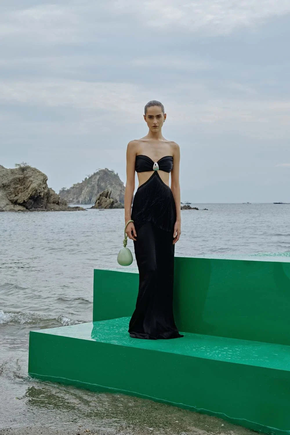 Dua Maxi Dress | Coal