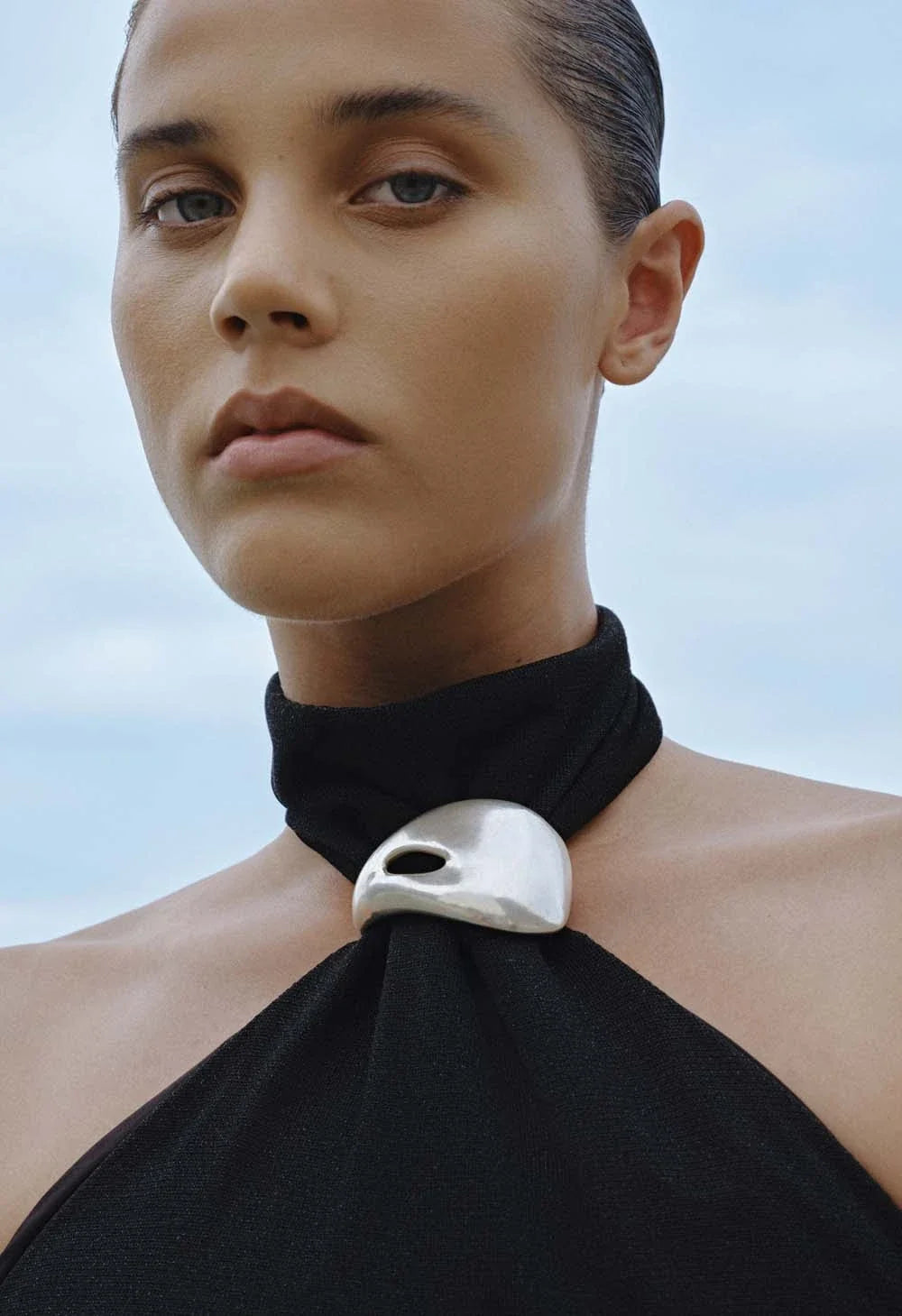 Moca Mini Dress | Coal