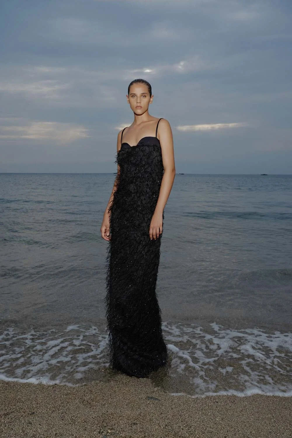 Medusa Maxi Dress | Graphite
