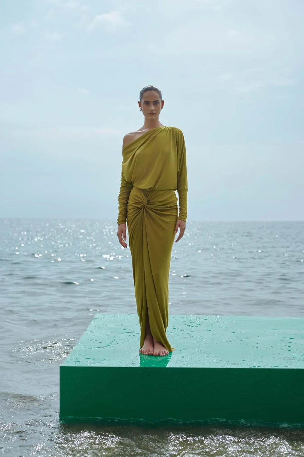 Onda Maxi Dress | Pistachio