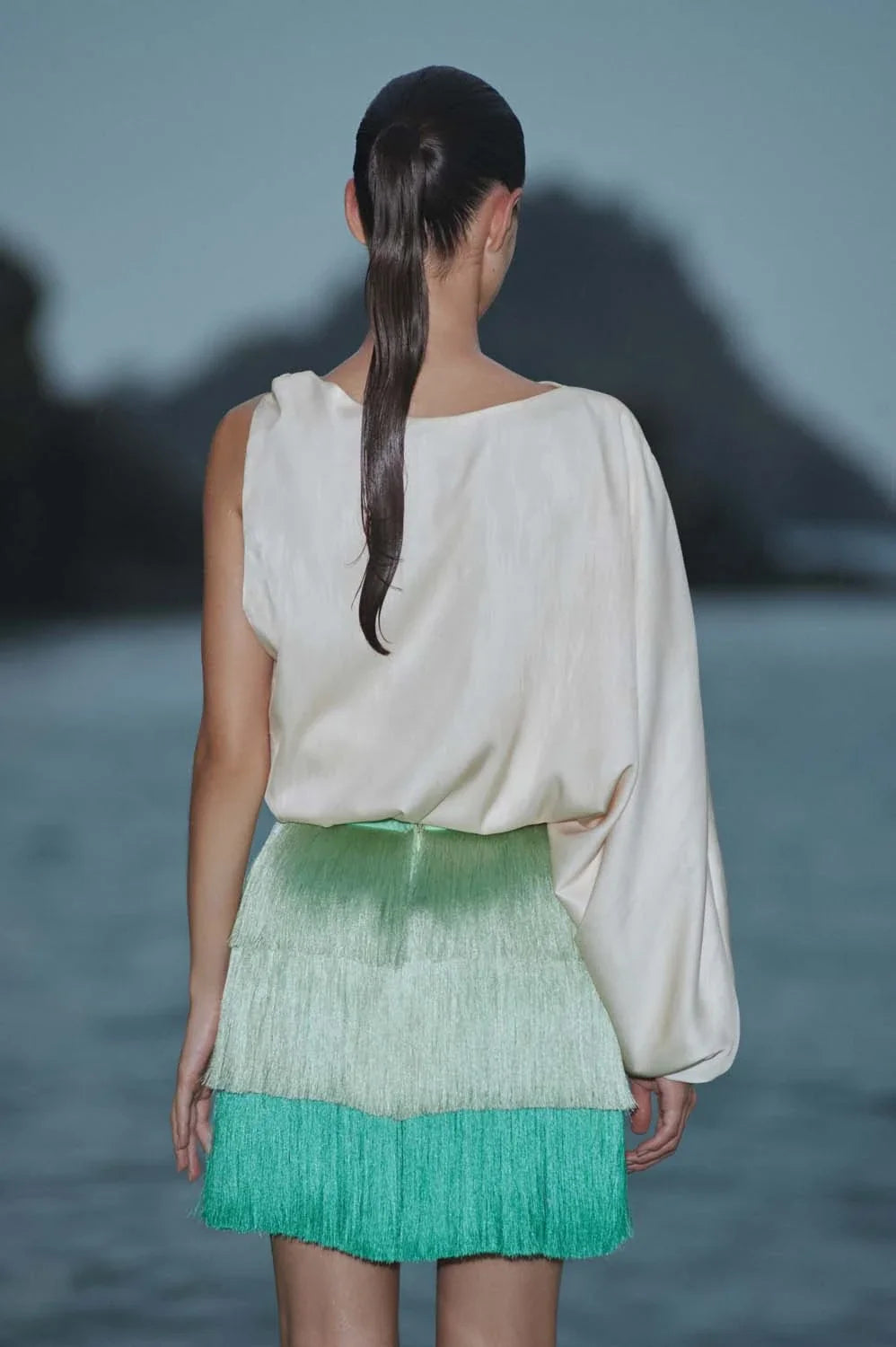 Dolly Blouse | Pistachio Cream