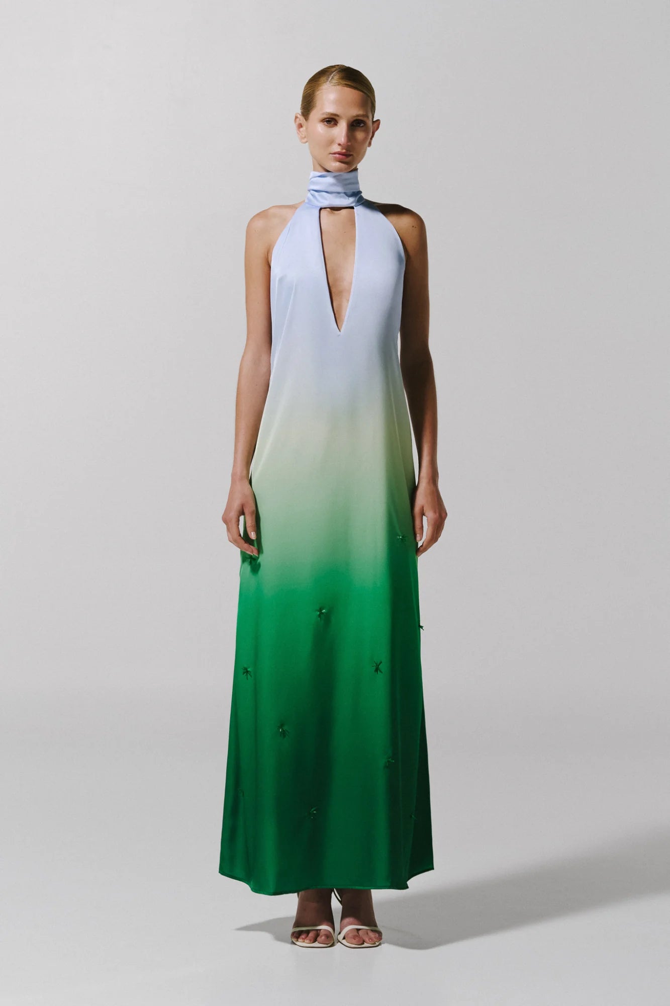 Magia Salvaje Maxi Dress | Algae