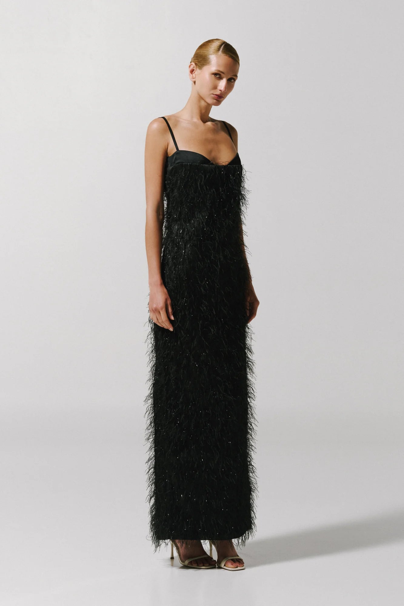 Medusa Maxi Dress | Graphite