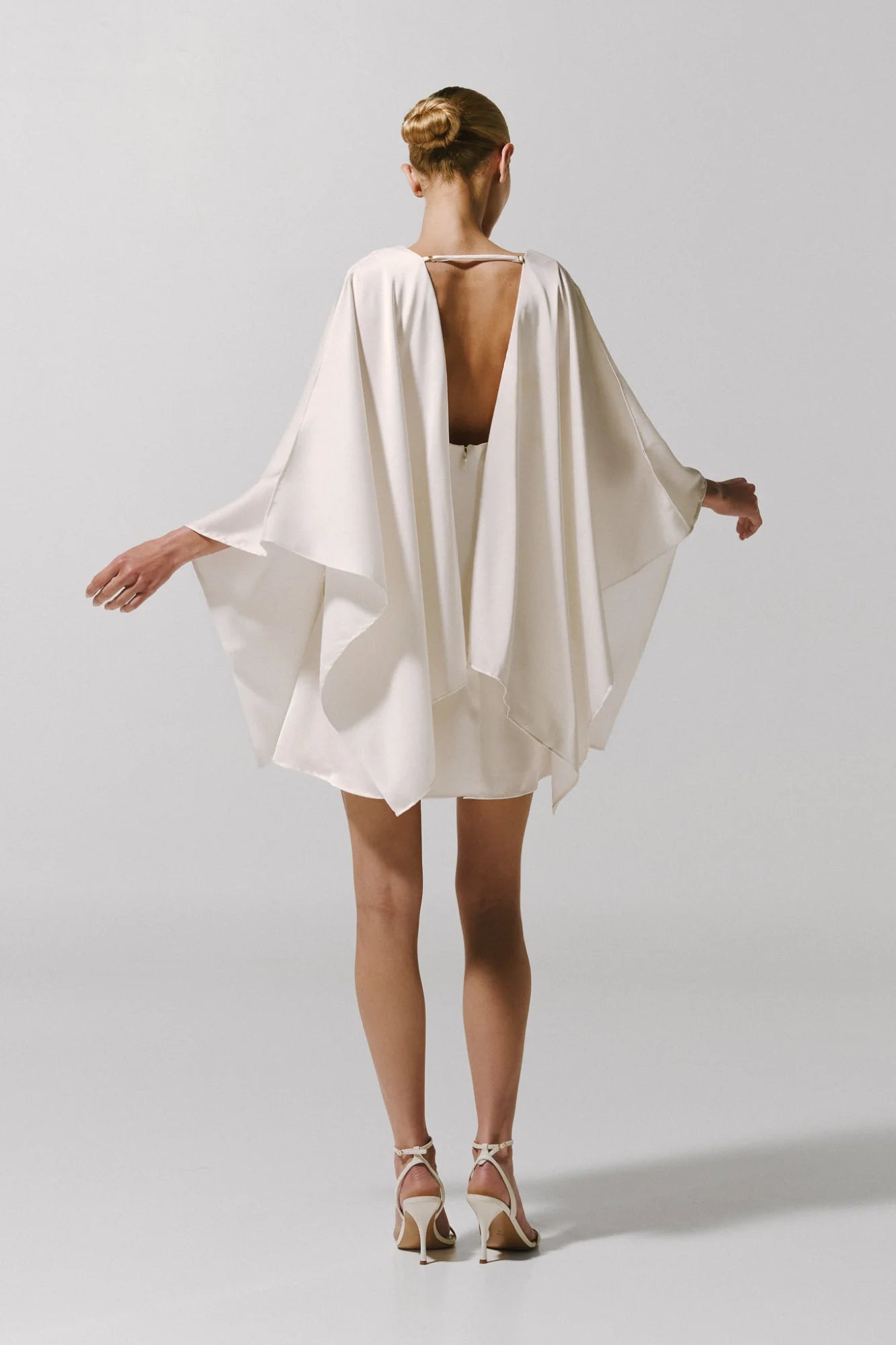 Pietro Mini Dress | Silver