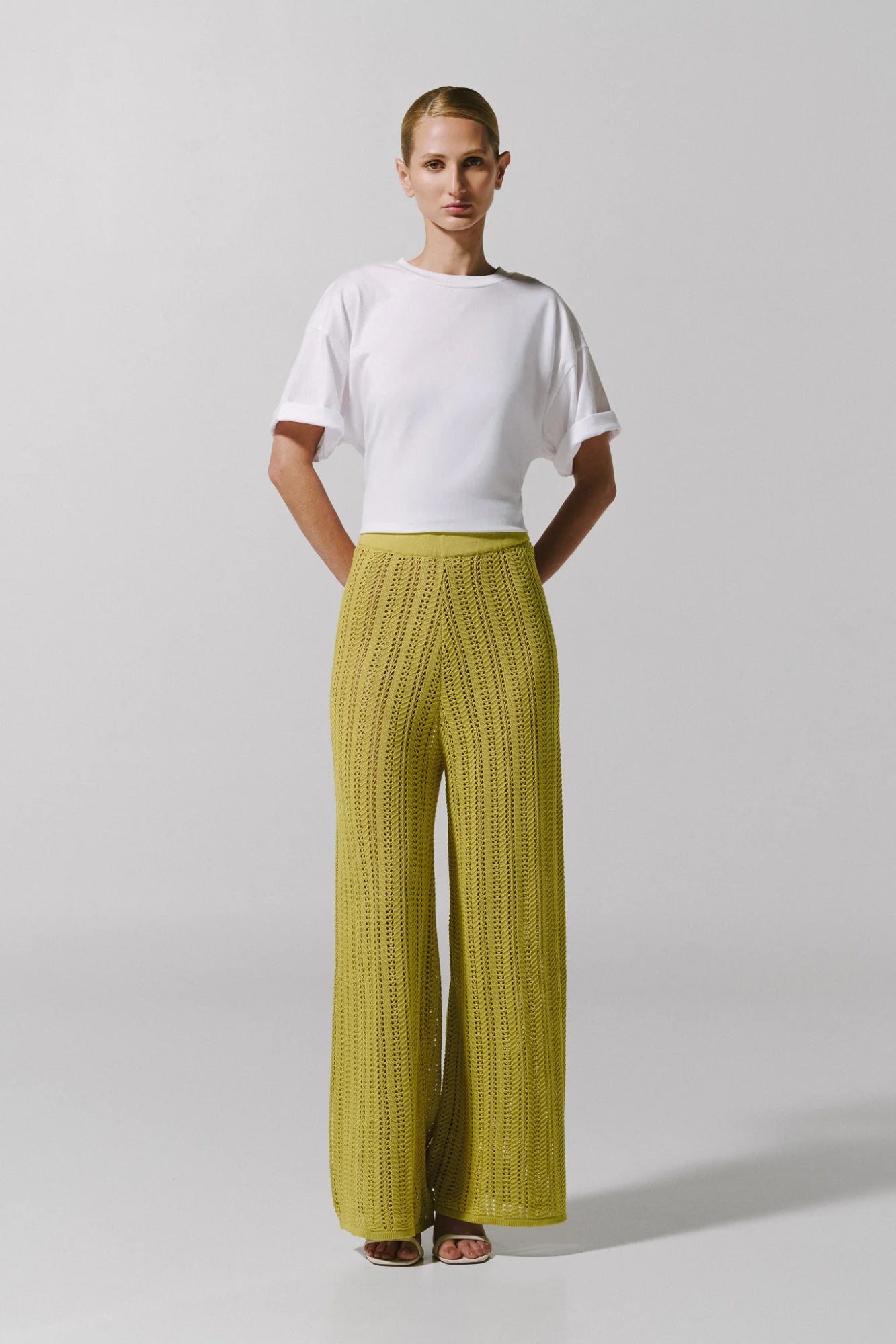 Corsica Pants | Pistachio Green