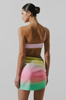 Gianni Mini Skirt | Leaves