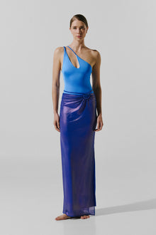 Eva Maxi Skirt | Blue Galaxy