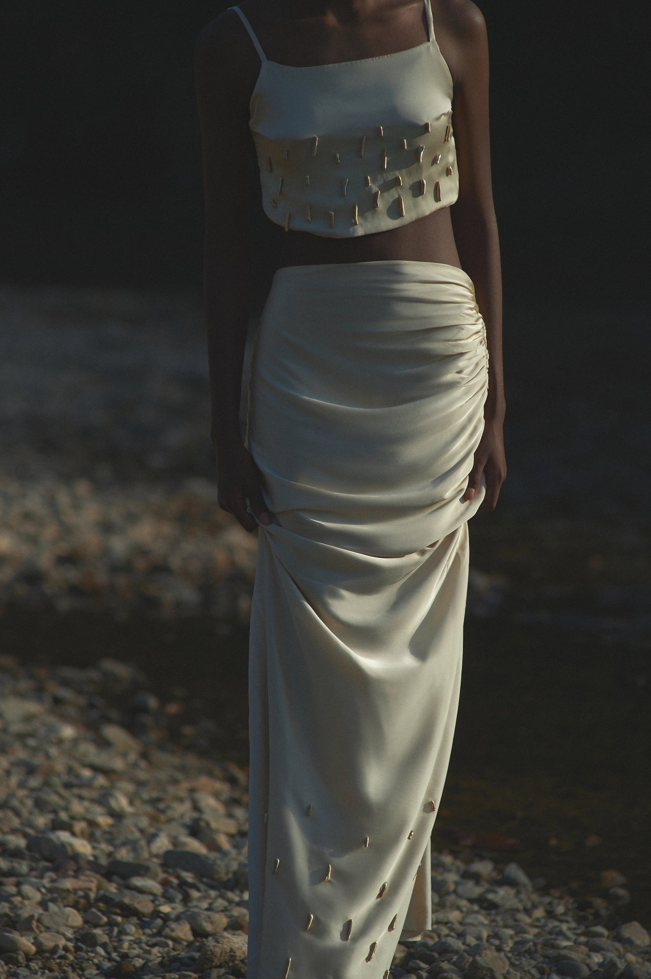 Katniss Crop Top | Sand