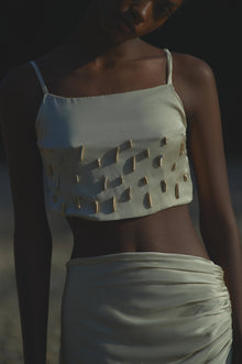 Katniss Crop Top | Sand
