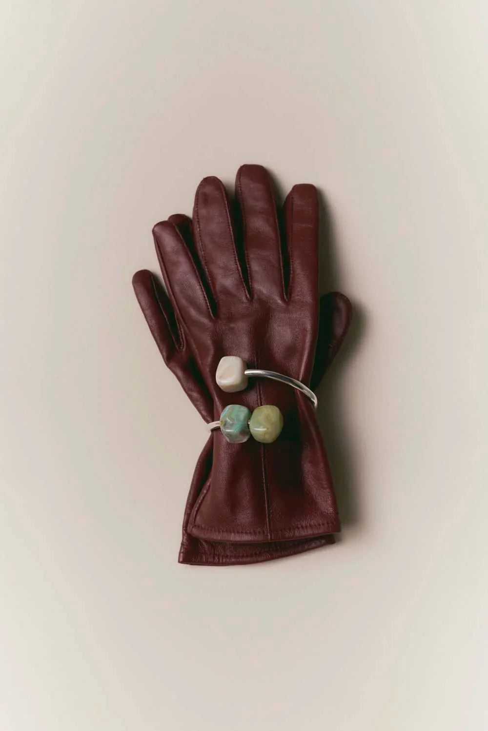 Pensiero Bracelet | Jadeite Silver
