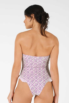 Women | Lily Ruffled One Piece | Lavender Tea