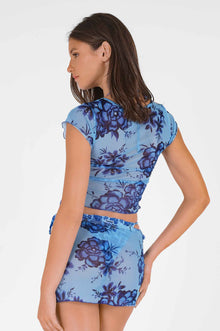 Women | Trixie Mesh Mini Skirt | La Bamba
