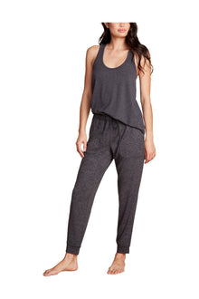Womens | Malibu Collection Butterchic Jogger | Heathered Carbon