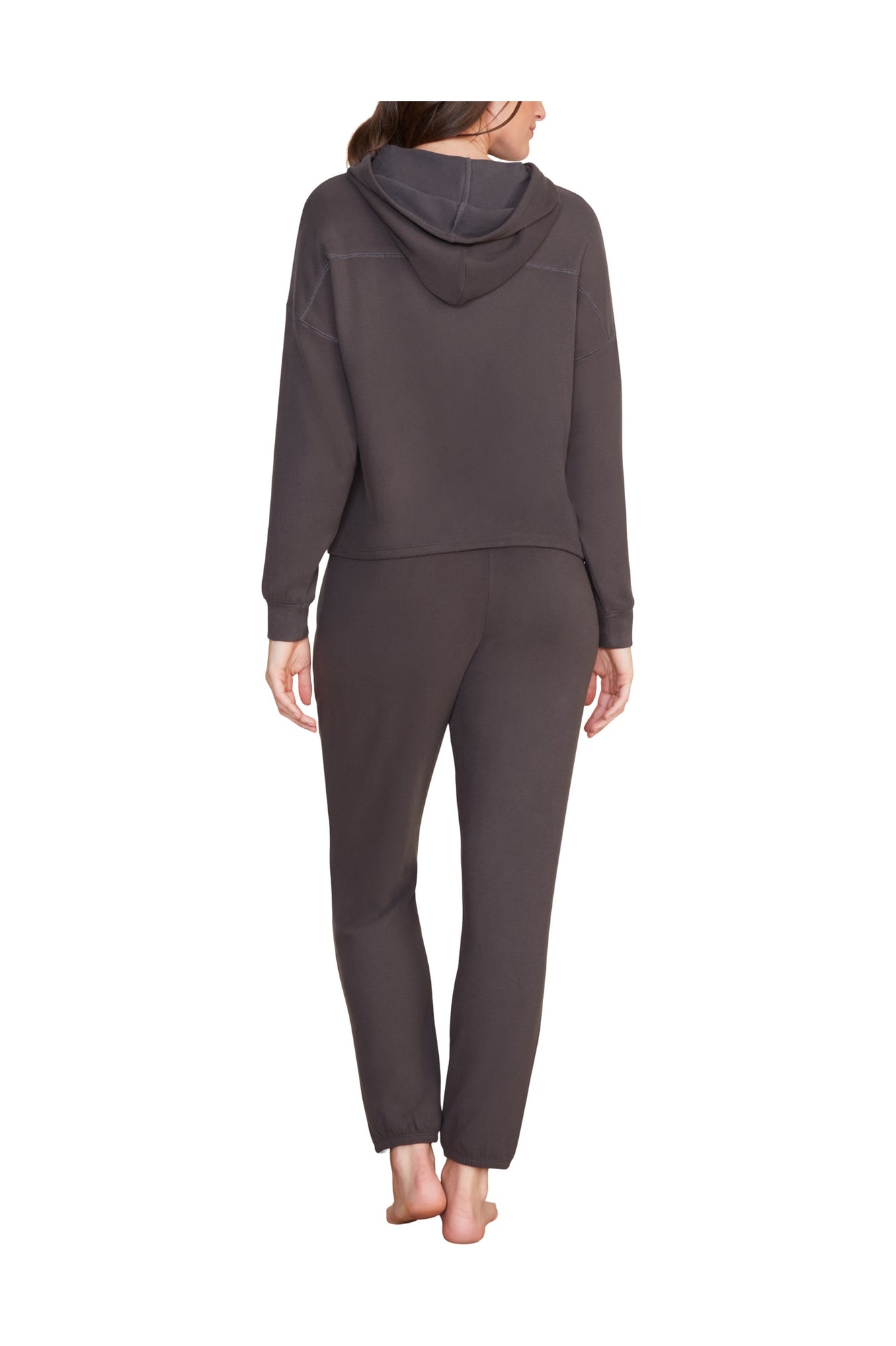 Womens | Malibu Collection Butter Fleece Pullover | Heathered Carbon
