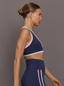 Ida Top | Sleet Colorblock