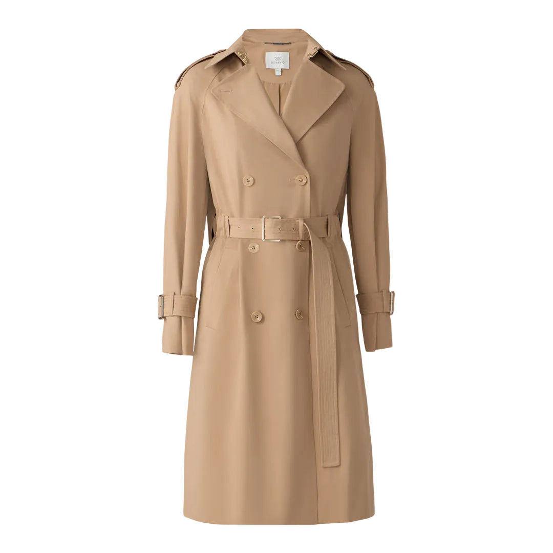 Becky-L Long Trench Coat | Teak