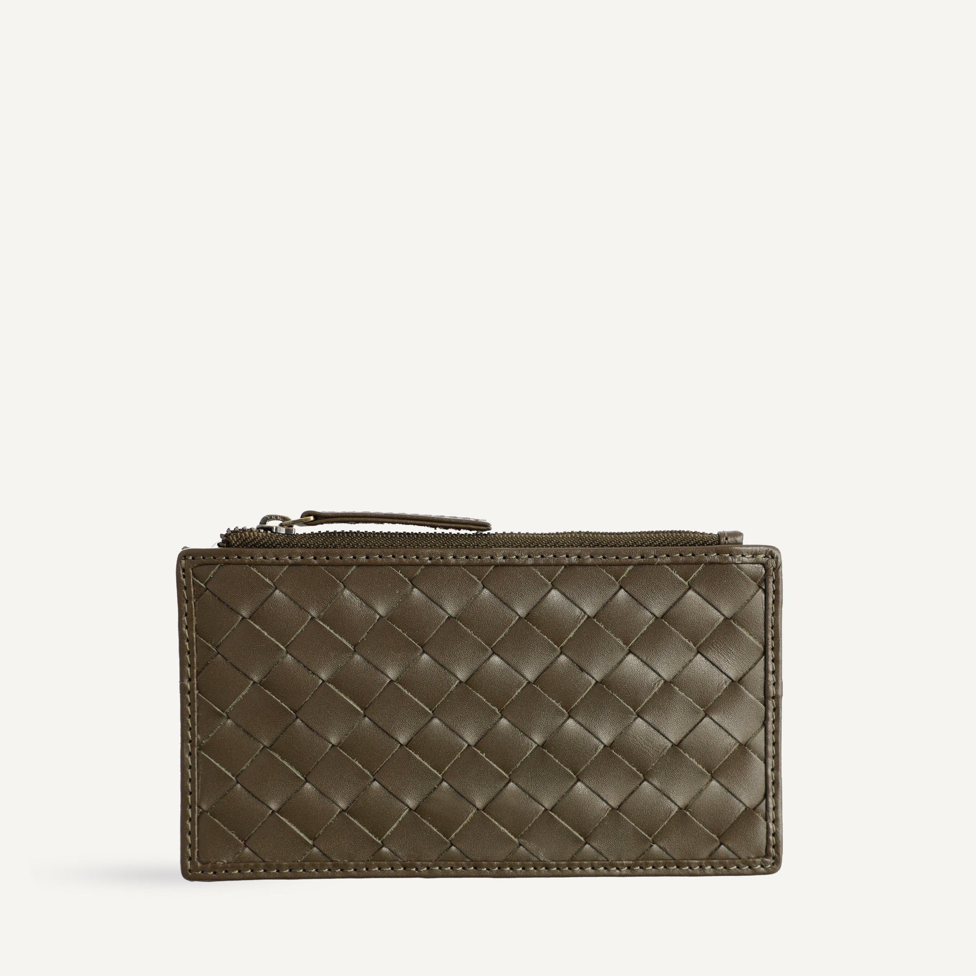 Odin Card Case - Carre Weave | Olive