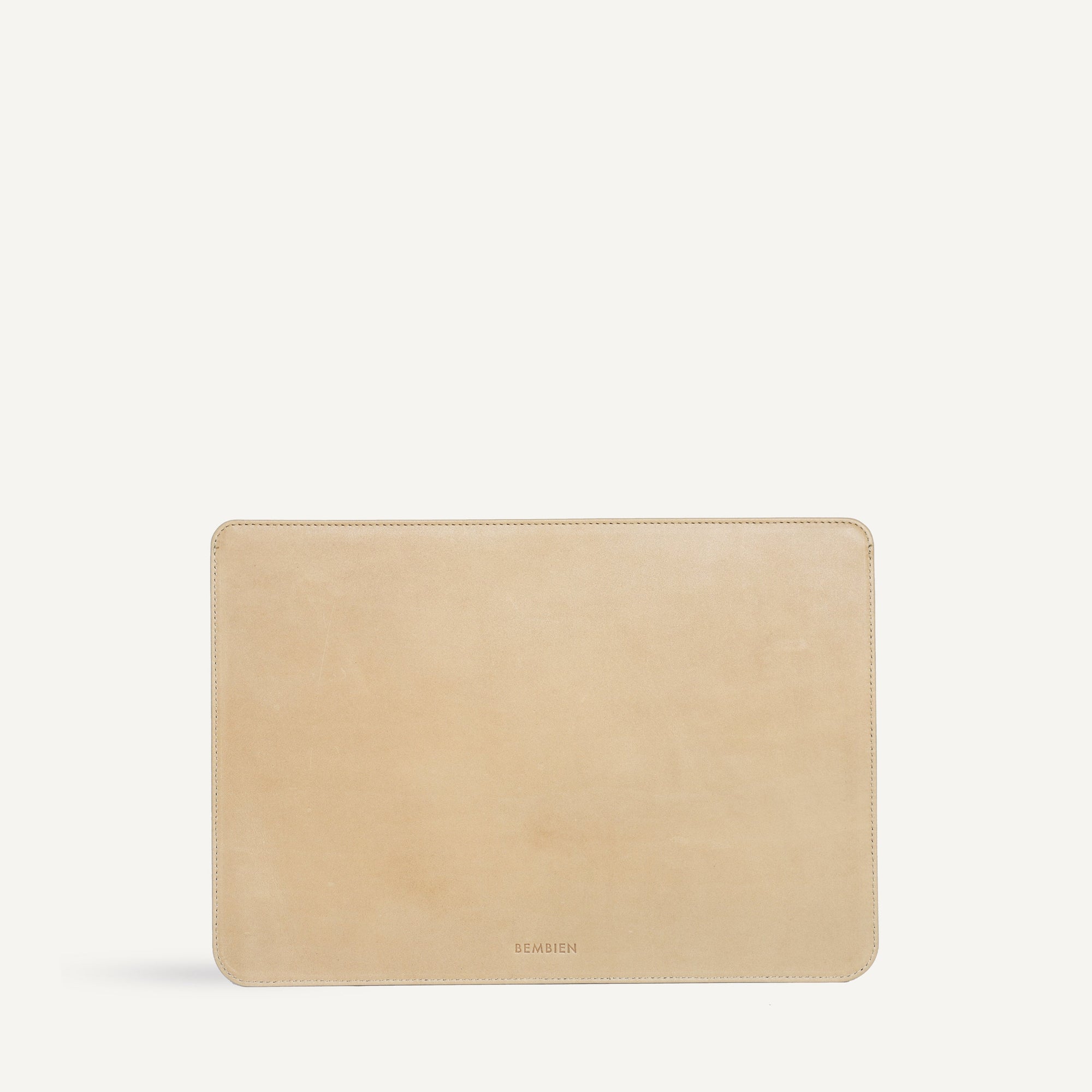 Lia Laptop Case - Carre Weave | Caramel