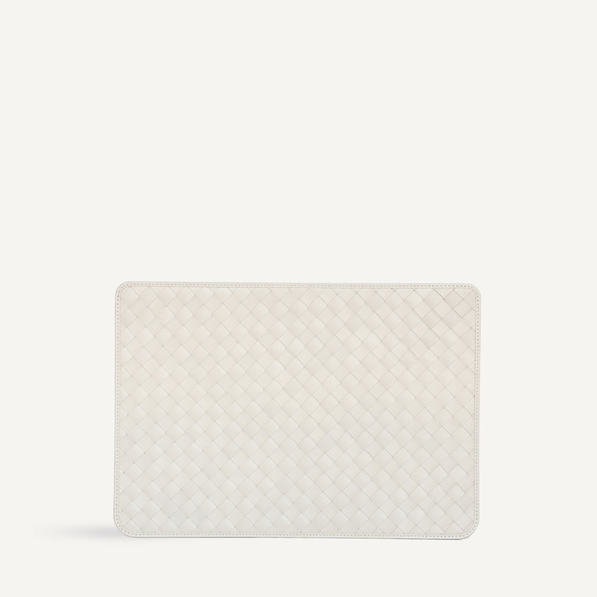 Lia Laptop Case - Carre Weave | Black