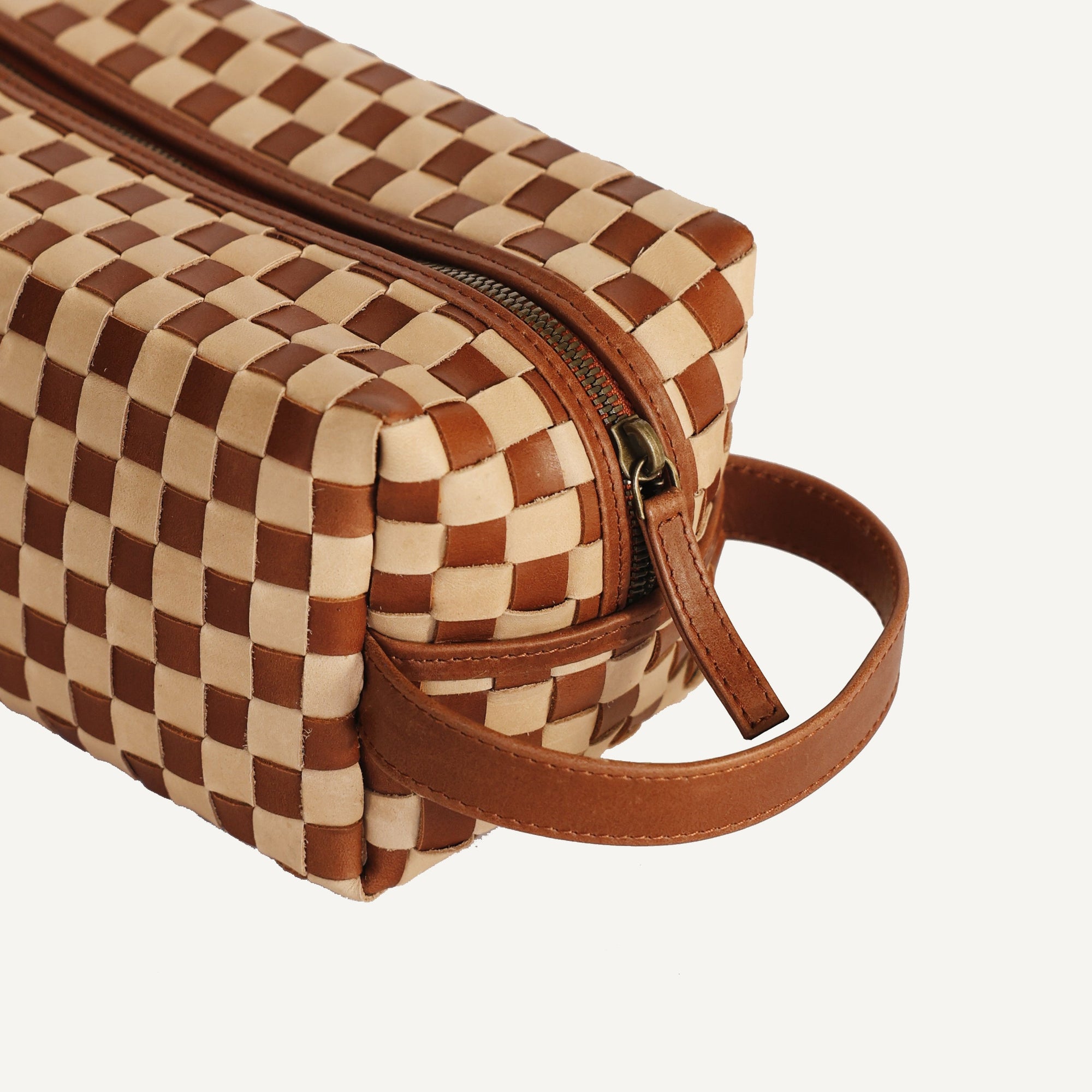 Pouchette | Caramel x Sienna Check