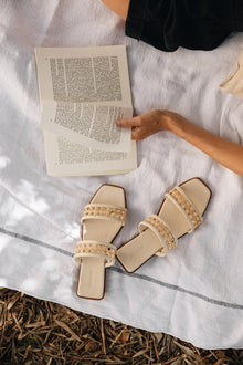 Paloma Slide - Rattan | Cream