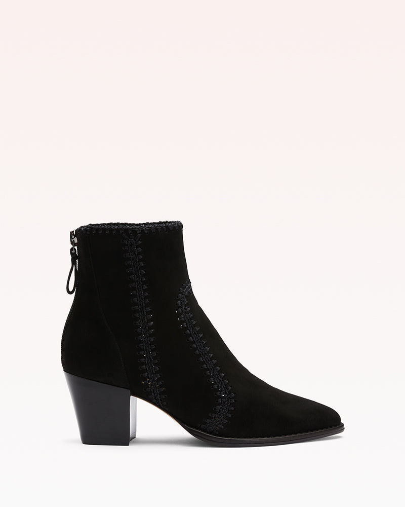 Alexandre Birman | Benta Bootie 60 Suede Black | Black