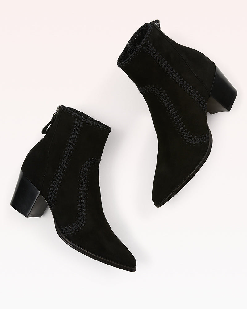 Alexandre Birman | Benta Bootie 60 Suede Black | Black