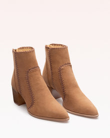 Alexandre Birman | Benta Bootie 60 Suede Beige | Light Beige