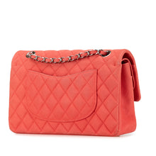 Chanel | Pre-Owned Medium Classic Caviar Double Flap | Pink/Strawberry