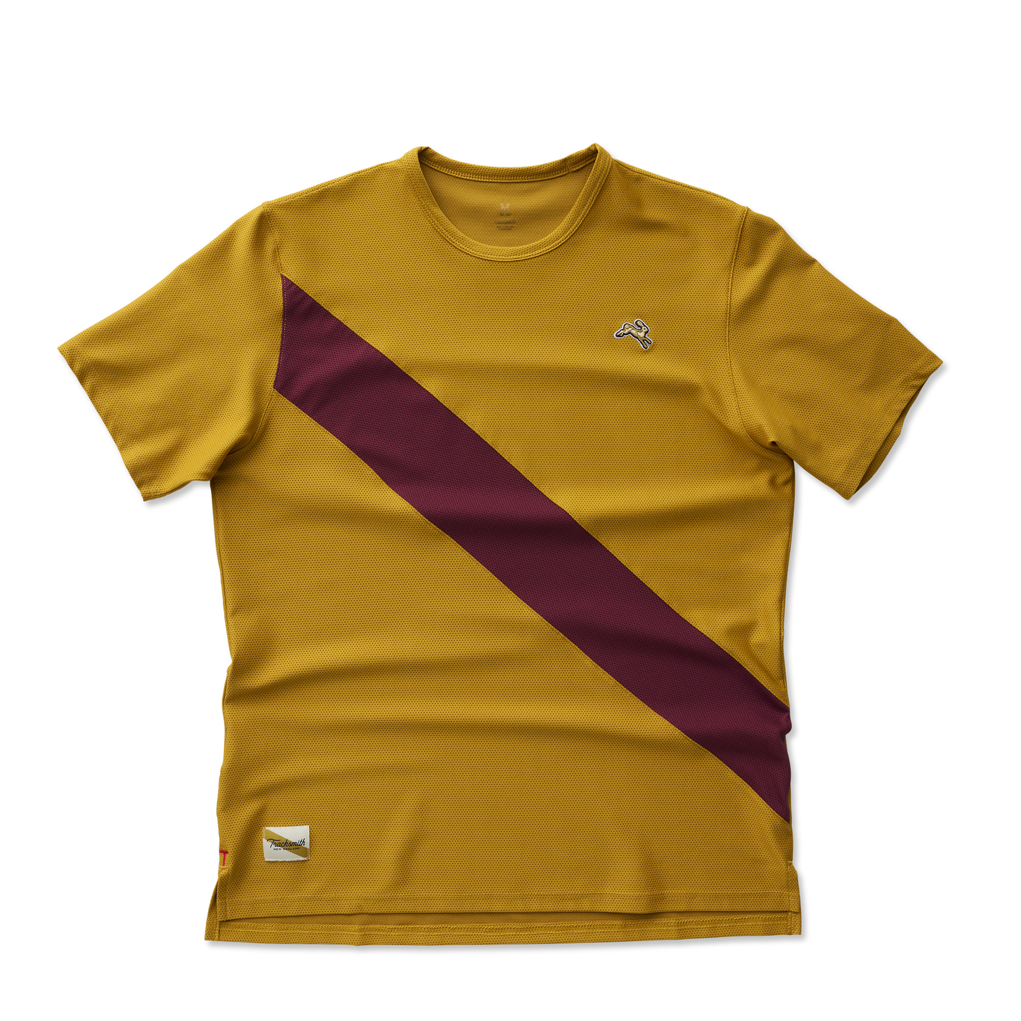 Mens | Van Cortlandt Tee | Harvest Gold/Wine