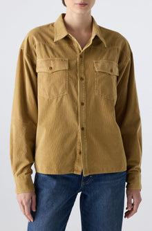 AMO Denim | Jenn Shirt in Cumin