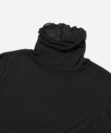 Black | Sofia Lightweight Turtleneck Top