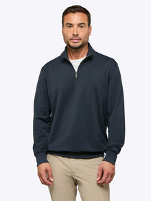 Mens | Hyperloop Q-Zip | Signature-Fit | Obsidian
