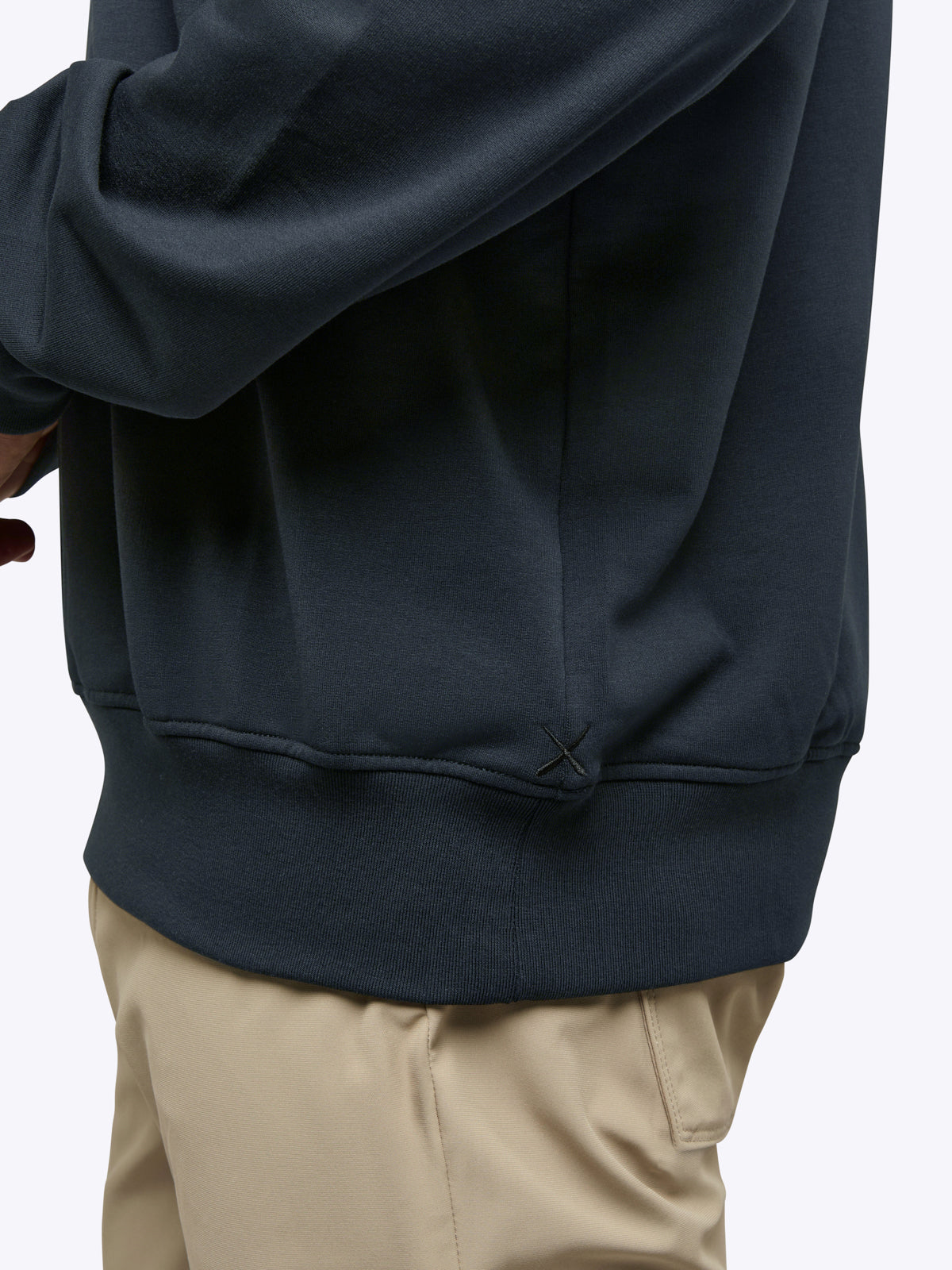 Mens | Hyperloop Q-Zip | Signature-Fit | Obsidian