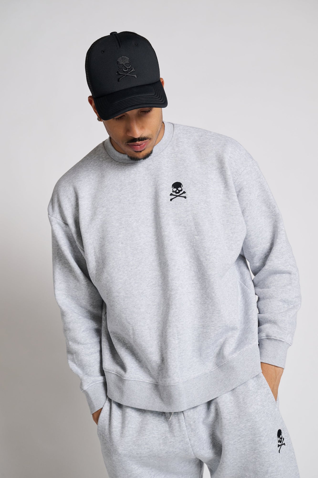 Soul by SoulCycle | Jordan Crewneck | Heather Grey