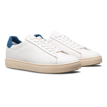 Womens | Bradley | White Leather Stellar Blue
