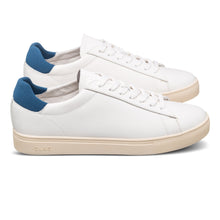 Womens | Bradley | White Leather Stellar Blue