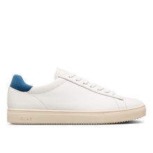 Womens | Bradley | White Leather Stellar Blue