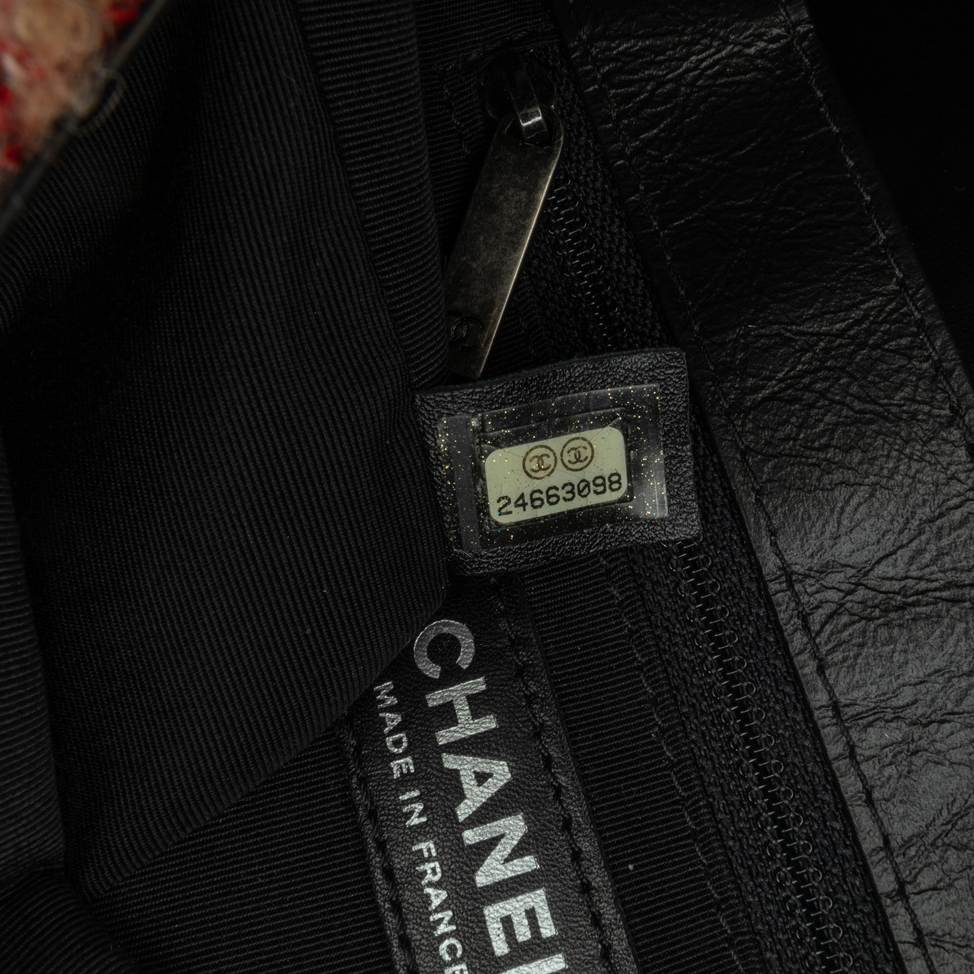 Chanel | Pre-Owned CC Tweed and Shearling Single Flap | Multi