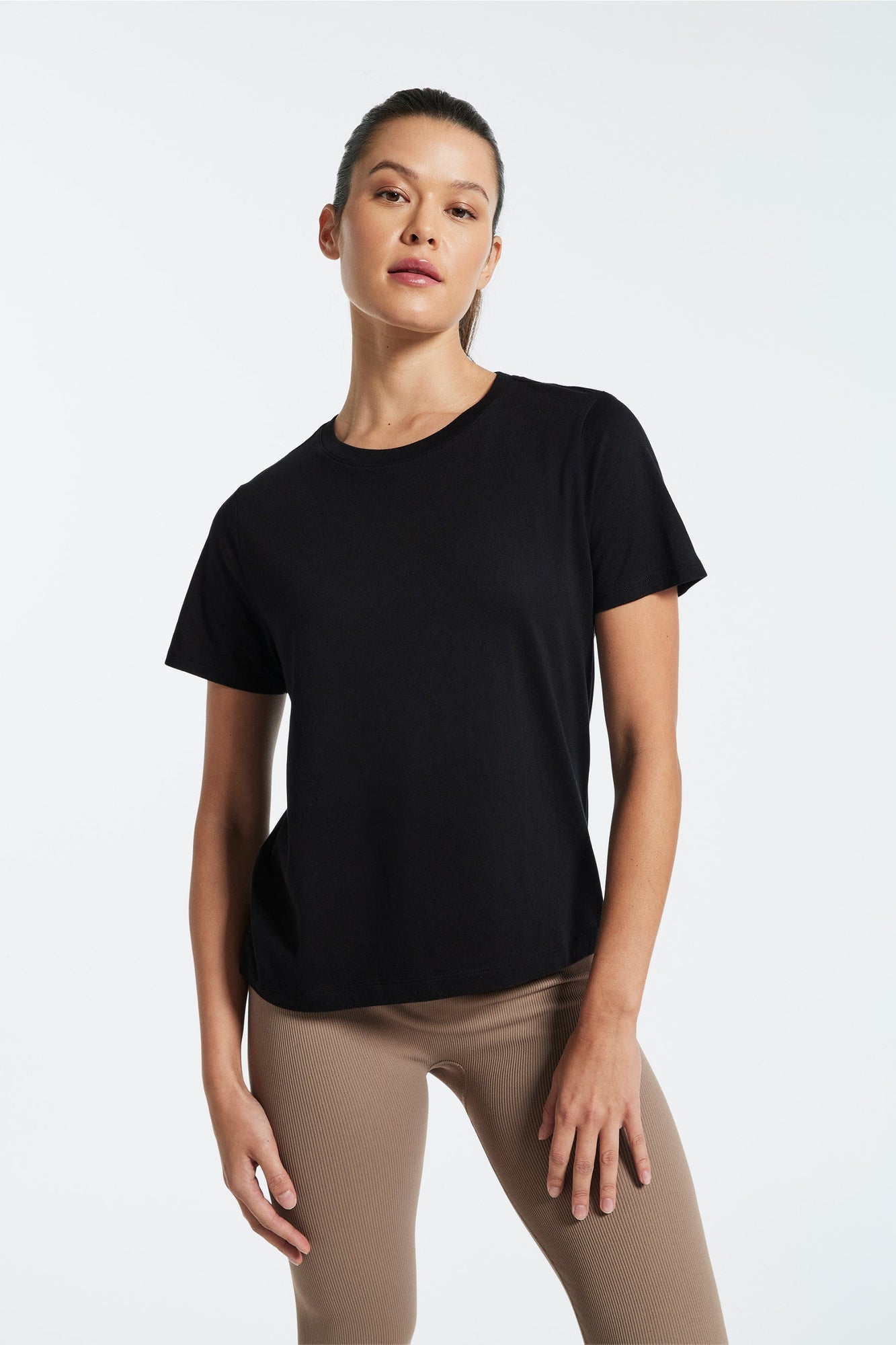 Wesley | Cooper Classic Cotton Modal Tee | Black