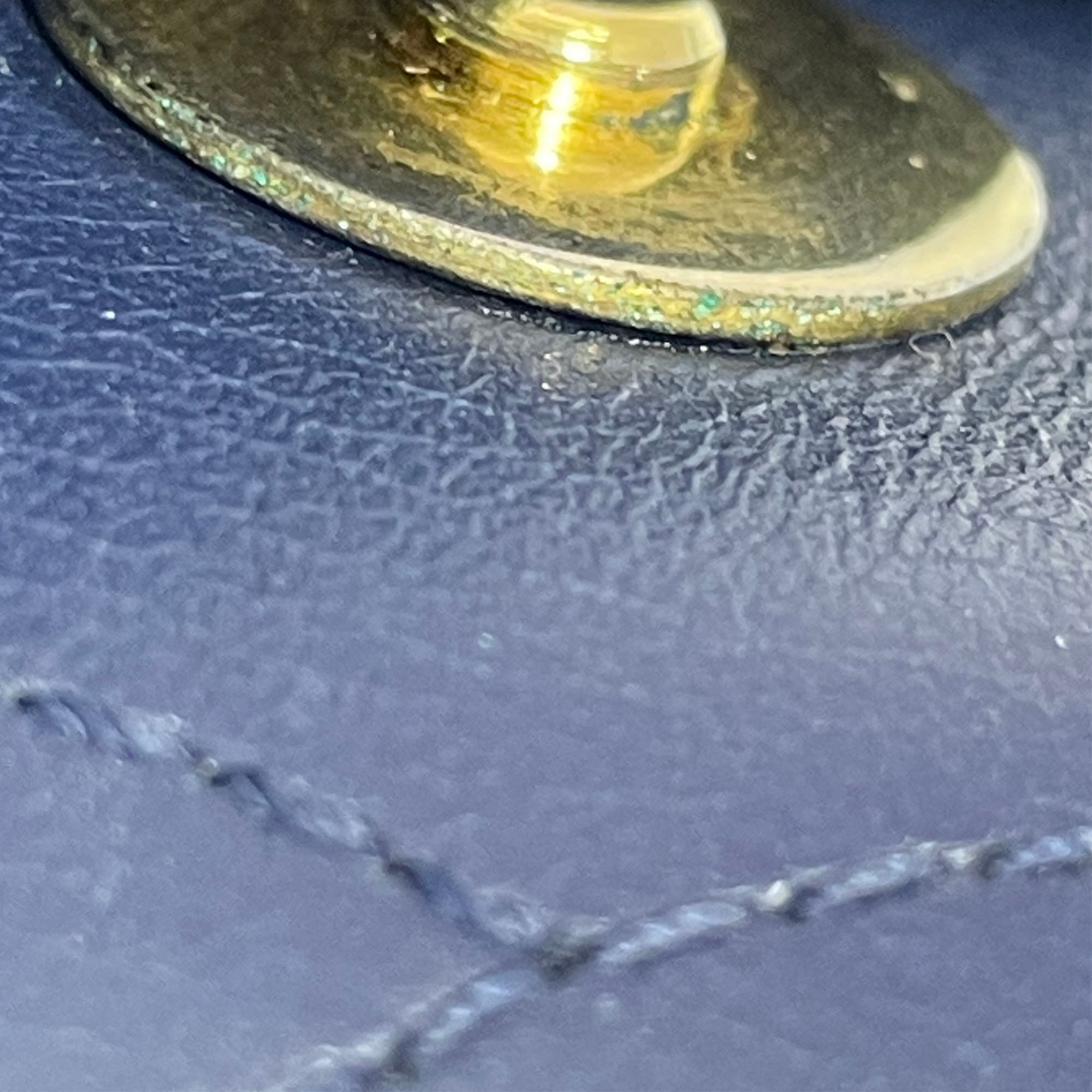 Chanel | Pre-Owned Small Bicolor Caviar CC Filigree Flap | Blue/Navy