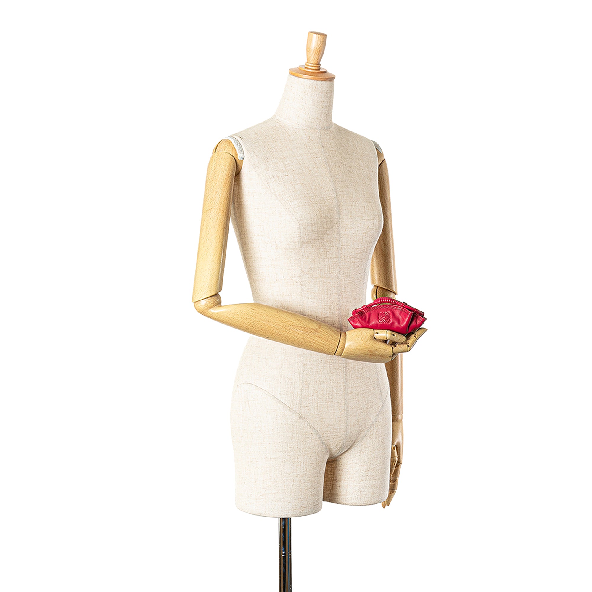 Loewe | Pre-Owned Nappa Aire Coin Pouch | Pink