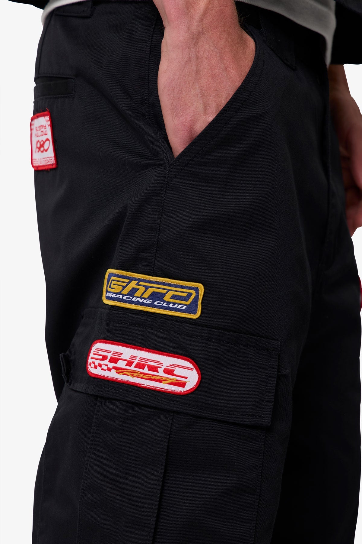 Baggy Cargo Work Shorts | Black