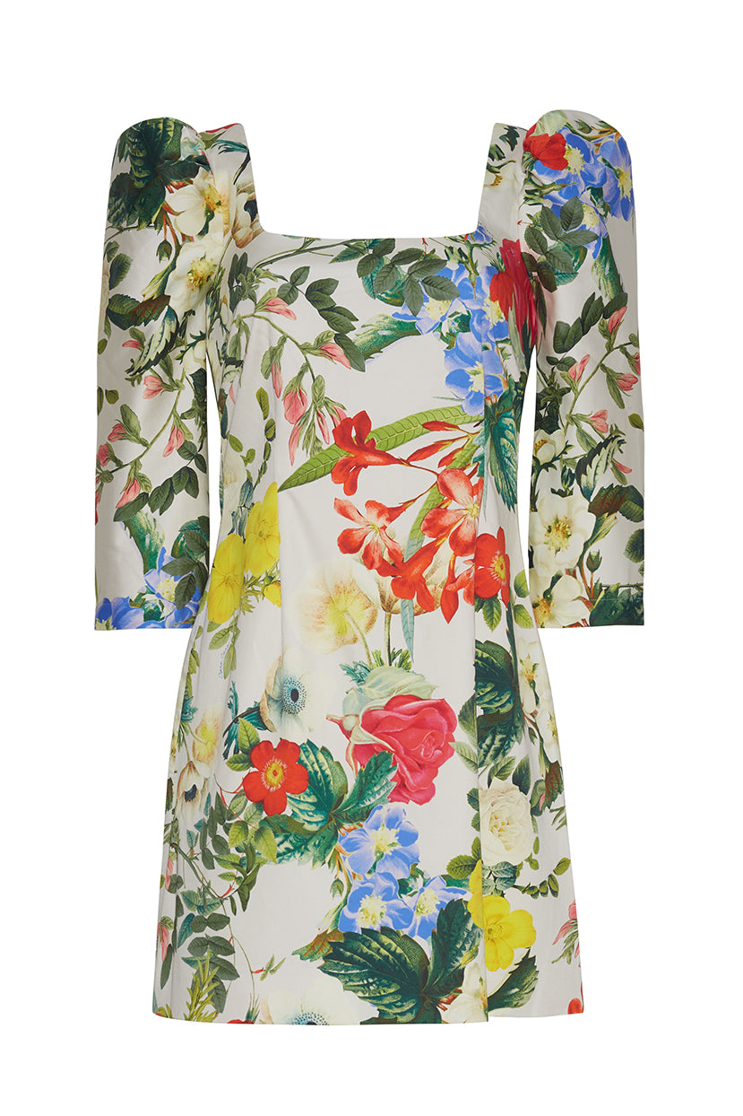 Belinda Dress | Egret Kingston Floral