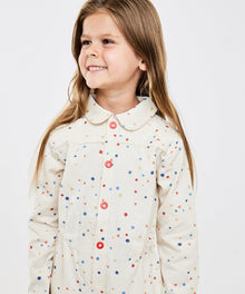 Kids Unisex | Bennie Jumpsuit | White/Multi