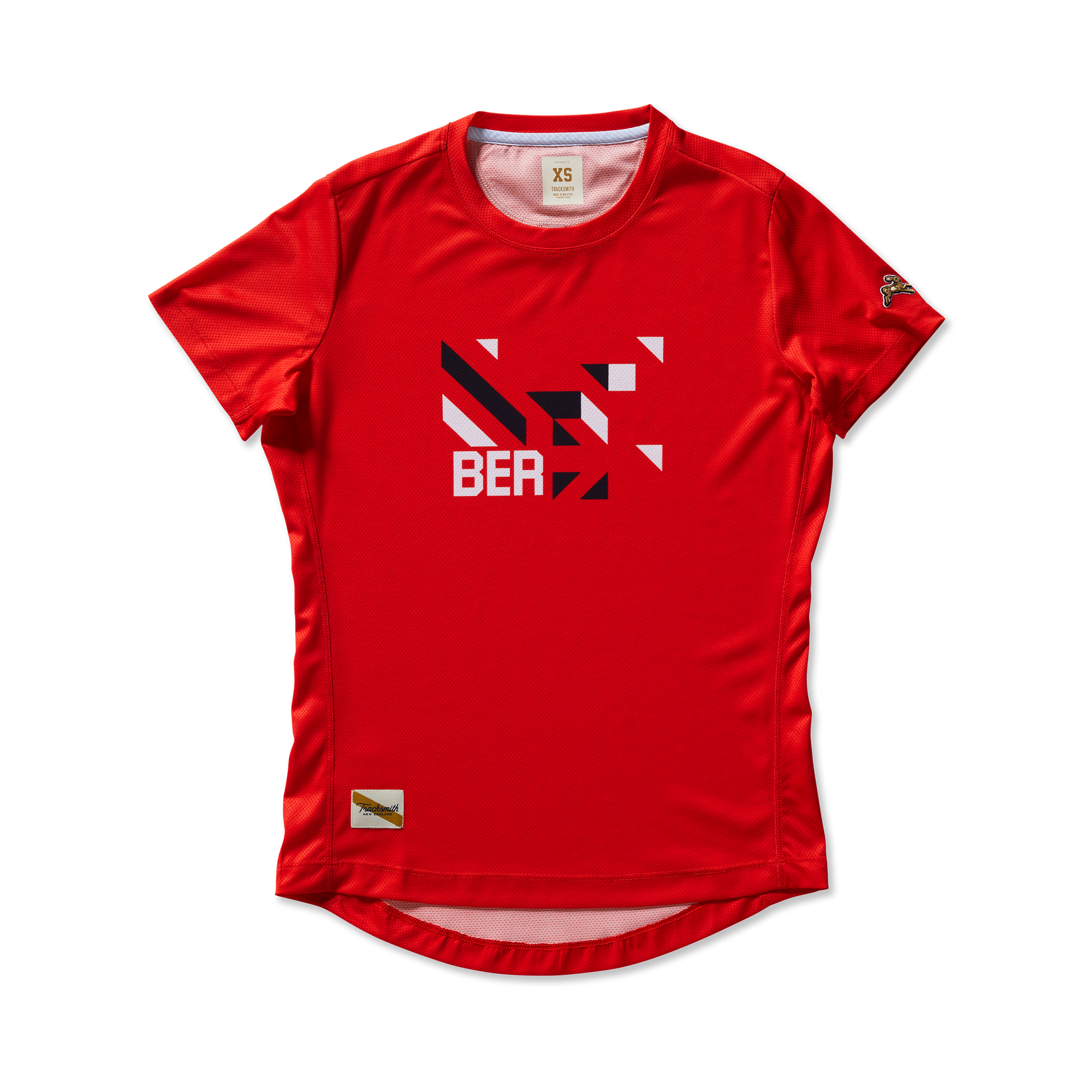 Women's Berlin Tee | Red/White/Black