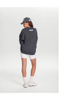 Better League Oversized Tee | Charcoal