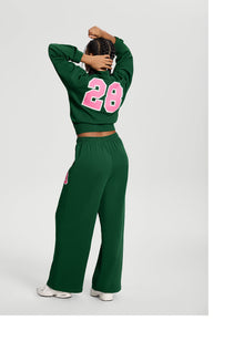 Better League Wide-Leg Sweatpants | Urban Green
