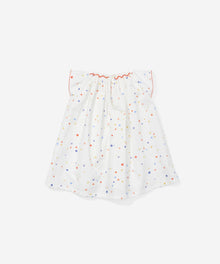Girls | Betty Baby Dress | White/Multi