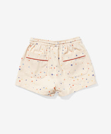 Kids Unisex | Bingo Short | Red/Neutral/Multi